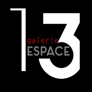 Logo de galerie espace 13  association
